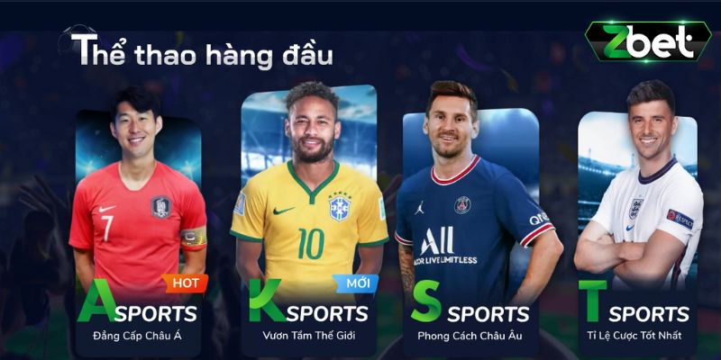 Giới thiệu chung về sảnh sport Zbet